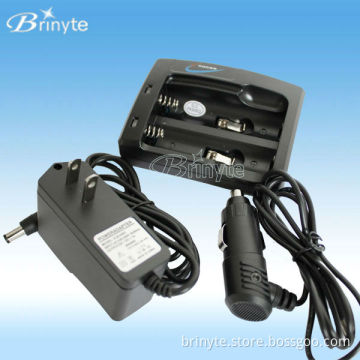 Brinyte Br108 18650/16340/17670 Adjustable Lithium Multi Battery Charger